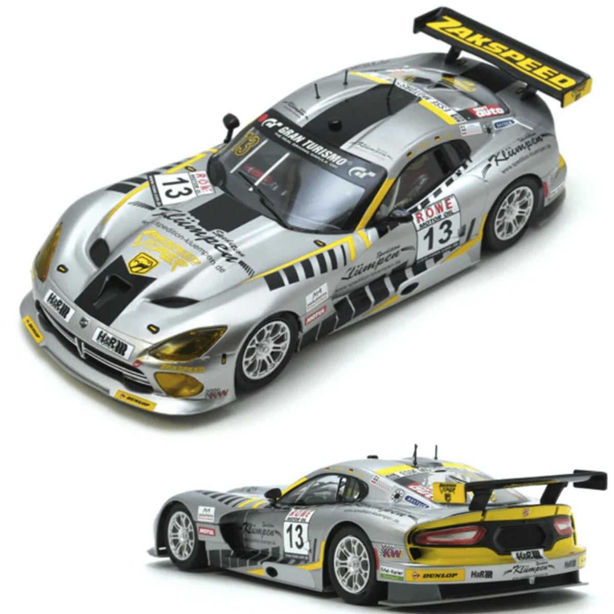 Scaleauto Dodge SRT Viper GT3-R Zakspeed Racing 1/32 Slot Car SC-6439R