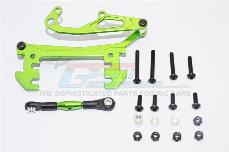 GPM RACING,AXIAL SCX10 HONCHO ALLOY SERVO MOUNT WITH PANHARD BAR 1S