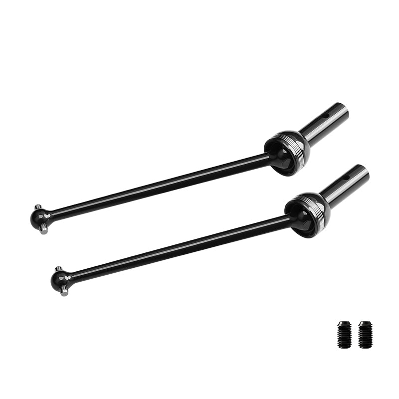 GPM RACING,TEAM CORALLY-SKETER XL4S BRUSHLESS MONSTER CARBON STEEL FRONT CVD DRIVE SHAFT -4PC SET SKE191FS