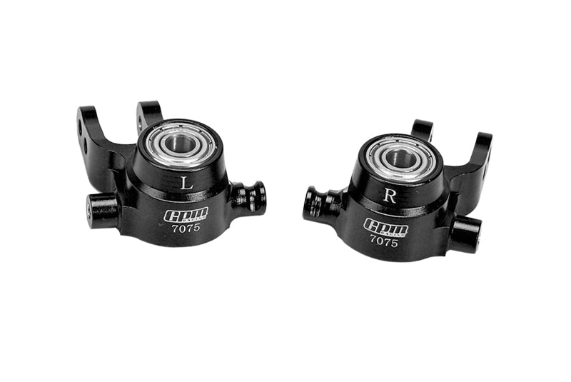 GPM RACING,TRAXXAS-SLASH NOS DEEGAN 38 FORD FIESTA RALLY RUSTLER STAMPEDE HOSS ALUMINUM 7075 FRONT STEERING BLOCKS SLA021N