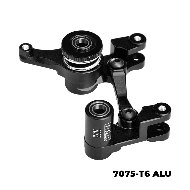 GPM RACING,TRAXXAS-SLASH NOS DEEGAN 38 FORD FIESTA RALLY RUSTLER STAMPEDE HOSS ALUMINUM 7075-T6 FRONT STEERING ASSEMBLY SLA048N