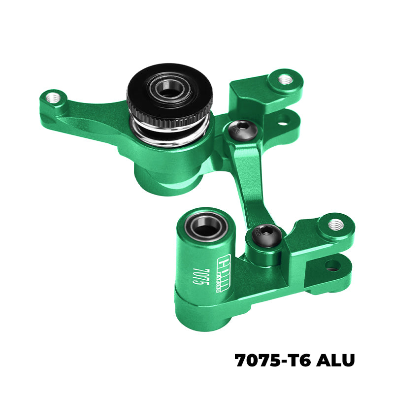 GPM RACING,TRAXXAS-SLASH NOS DEEGAN 38 FORD FIESTA RALLY RUSTLER STAMPEDE HOSS ALUMINUM 7075-T6 FRONT STEERING ASSEMBLY SLA048N