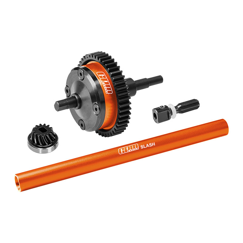 GPM RACING,TRAXXAS-MINI SLASH (No Diffs Oil) 4140 CARBON STEEL + 7075 ALLOY CENTRE COMPLETE DIFFERENTIAL SLAM4712