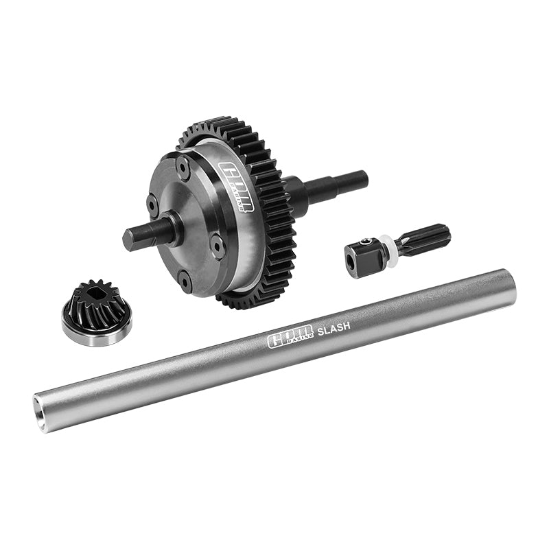 GPM RACING,TRAXXAS-MINI SLASH (No Diffs Oil) 4140 CARBON STEEL + 7075 ALLOY CENTRE COMPLETE DIFFERENTIAL SLAM4712