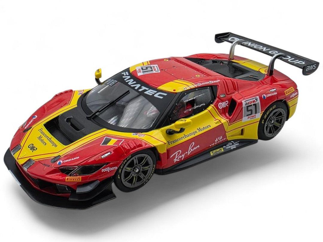 Racer Sideways Ferrari 296 GT3 Spa 24h 2024 1/32 Slot Car SWCAR11C