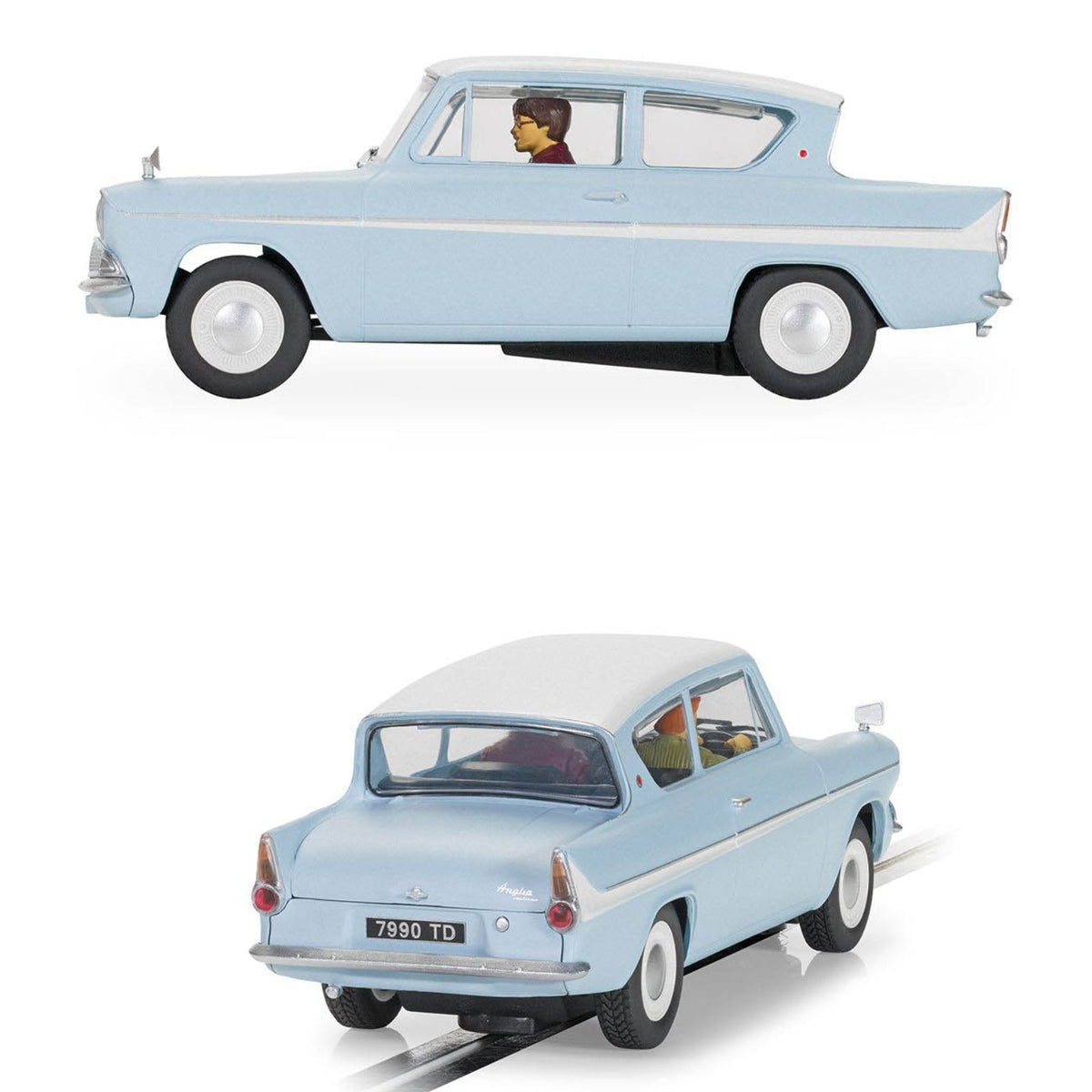 Scalextric C4504 Ford Anglia 105E Harry Potter 1/32 Slot Car
