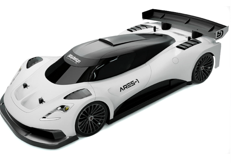 Bittydesign Ares-1 1/28 Mini-Z Body (Clear) (98mm Wheelbase)