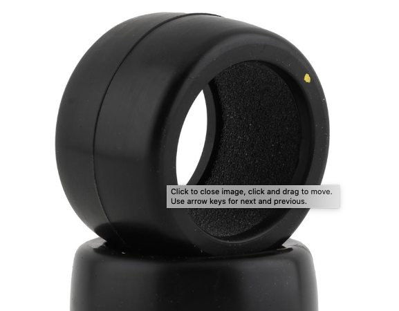 Exotek F1 Rear Rubber Tires (2) (Medium)