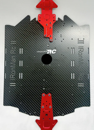 IRonManRc 1/7 Arrma Felony & Infraction 3K Carbon Fiber Wide Chasis