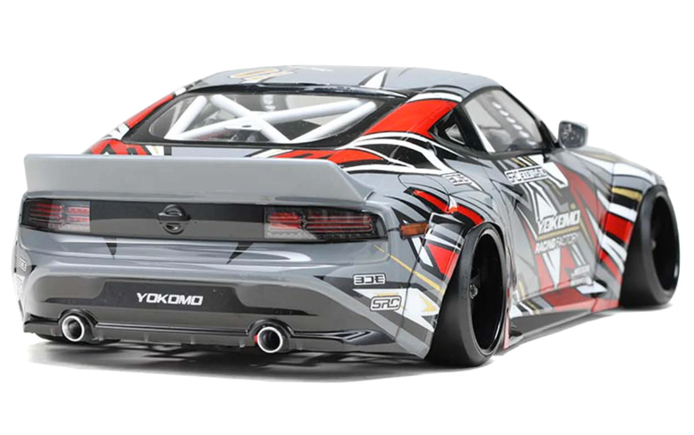Yokomo Pandem Nissan Fairlady Z RZ34 Drift Body w/Light Bracket & Spoiler (Clear)