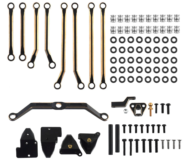 Powerhobby Brass Long Arm High Clarence Lift Kit FOR Traxxas TRX-4M High Trial