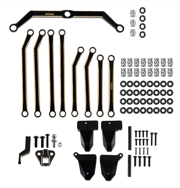 Powerhobby Brass Long Arm High Clearnce Lift Kit FOR Traxxas TRX-4M