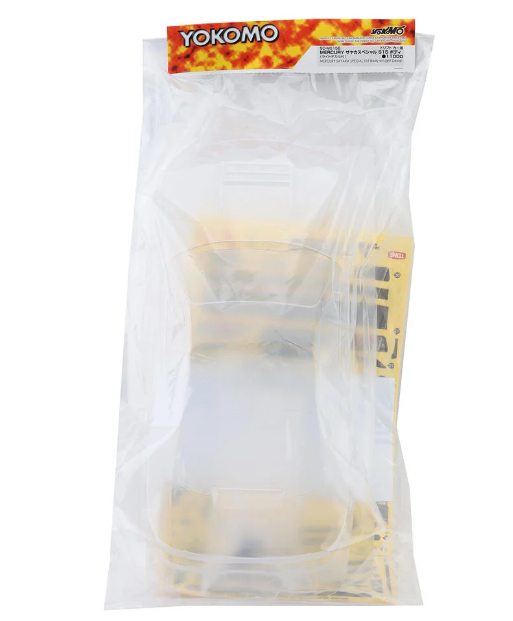 Yokomo MERCURY SAYAKA Special S15 Drift Body Set (Clear)