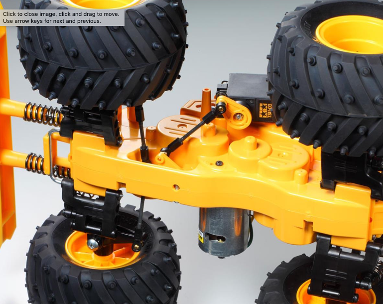 Tamiya Heavy Dump Truck 1/24 Monster Truck Kit (GF-01)