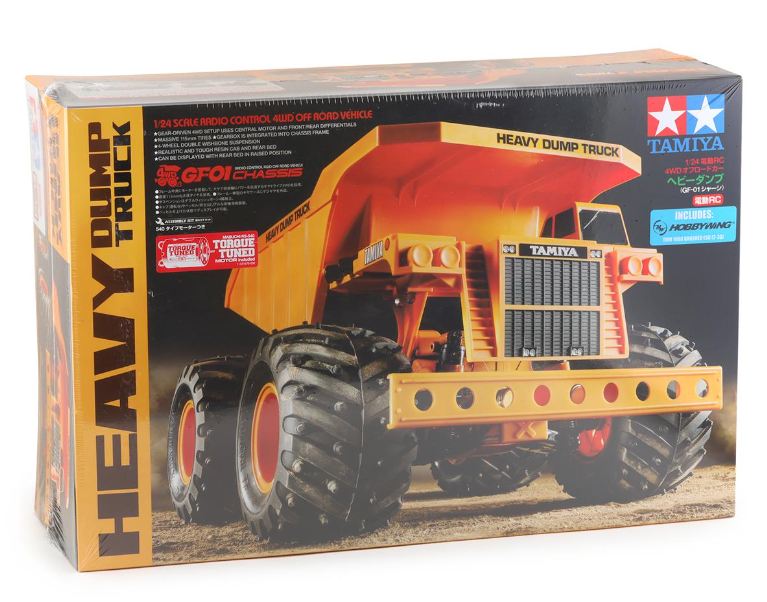 Tamiya Heavy Dump Truck 1/24 Monster Truck Kit (GF-01)