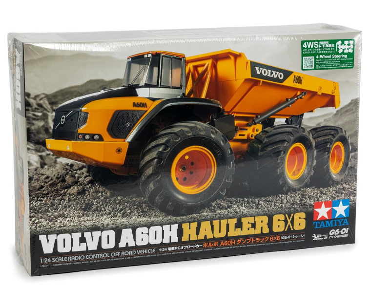 Tamiya Volvo A60Y Hauler 6x6 G6-01 1/24 Semi Tractor Monster Truck Kit
