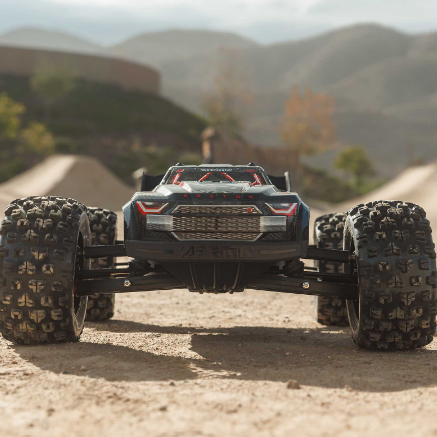 ARRMA ARA8708V6T1 1/8 KRATON 6S EXB 4X4 RTR Brushless Speed Truck, BLACK
