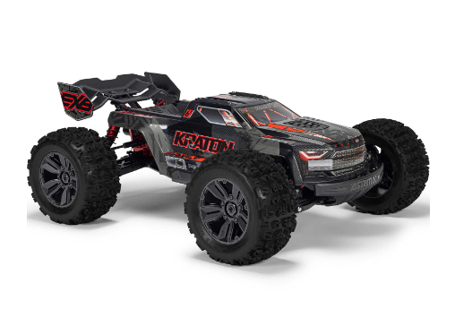 ARRMA ARA8708V6T1 1/8 KRATON 6S EXB 4X4 RTR Brushless Speed Truck, BLACK