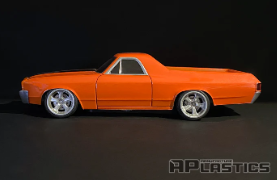 APlastics 1/10 SCALE El Camino 70 CLEAR BODY