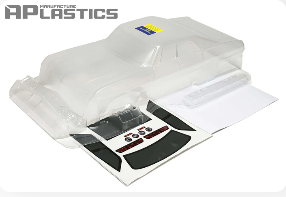 APlastics 1/10 SCALE Impala 67 4dr CLEAR BODY