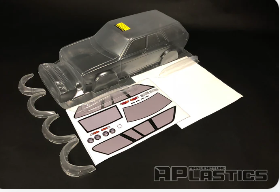 APlastics 1/10 SCALE Datsun 510 wagon widebody CLEAR BODY