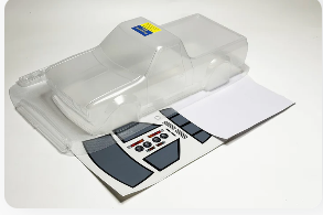 APlastics 1/10 SCALE Datsun 620 pickup CLEAR BODY