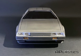 APlastics 1/10 SCALE DELOREAN DMC12 CLEAR BODY