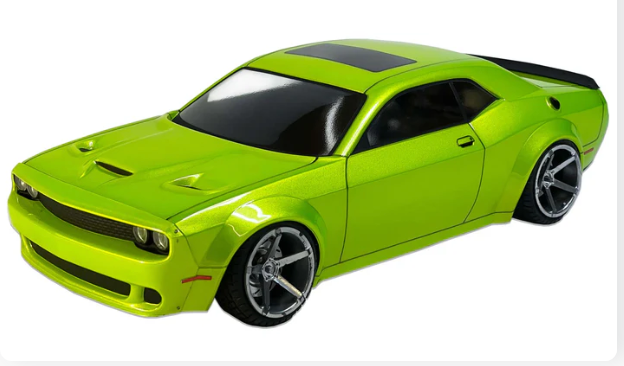 APlastics 1/10 SCALE Challenger 2017 CLEAR BODY