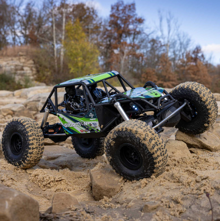 AXIAL 1/8 AXP8 Gilamon 2.2 4X4 RTR Brushed Trail Buggy GREEN