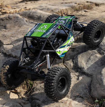 AXIAL 1/8 AXP8 Gilamon 2.2 4X4 RTR Brushed Trail Buggy GREEN