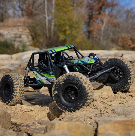 AXIAL 1/8 AXP8 Gilamon 2.2 4X4 RTR Brushed Trail Buggy GREEN