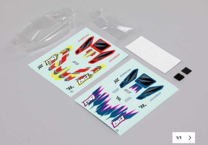 LOS-1771 Body & Wing, Clear: Micro-B