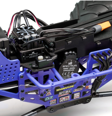 LOSI 1/8 LMT 2.0 Grave Digger 4X4 Solid Axle Brushless Monster Truck RTR Blue