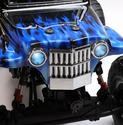 LOSI 1/8 LMT 2.0 Grave Digger 4X4 Solid Axle Brushless Monster Truck RTR Blue