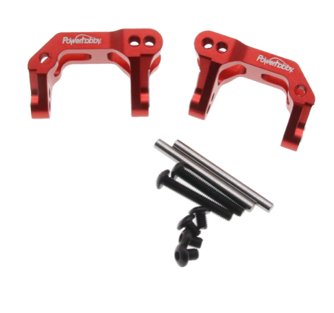 POWERHOBBY phb6514 ALUMINUM C HUBS RED ARRMA GORGON