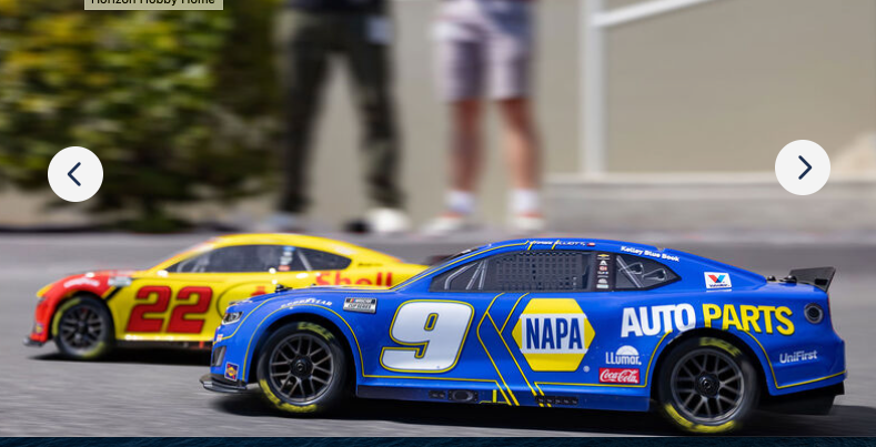 LOSI 1/12 NASCAR RC Racecar Chase Elliot No. 9 NAPA 2025 Chevrolet Camaro ZL1 2S AWD RTR Brushed On-Road (Battery & Charger Included)