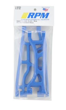 RPM Upper & Lower A-Arms forTraxxas X-Maxx (Blue) (2)