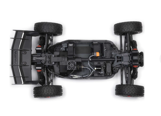 ARRMA 1/8 TYPHON MEGA 665 4X4 RTR Brushed Buggy, Blue , Red , Yellow