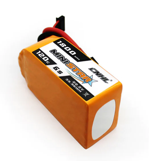 CNHL MiniStar 1800mAh 22.2V 6S 120C(max 200C) Lipo Battery with XT60 Plug
