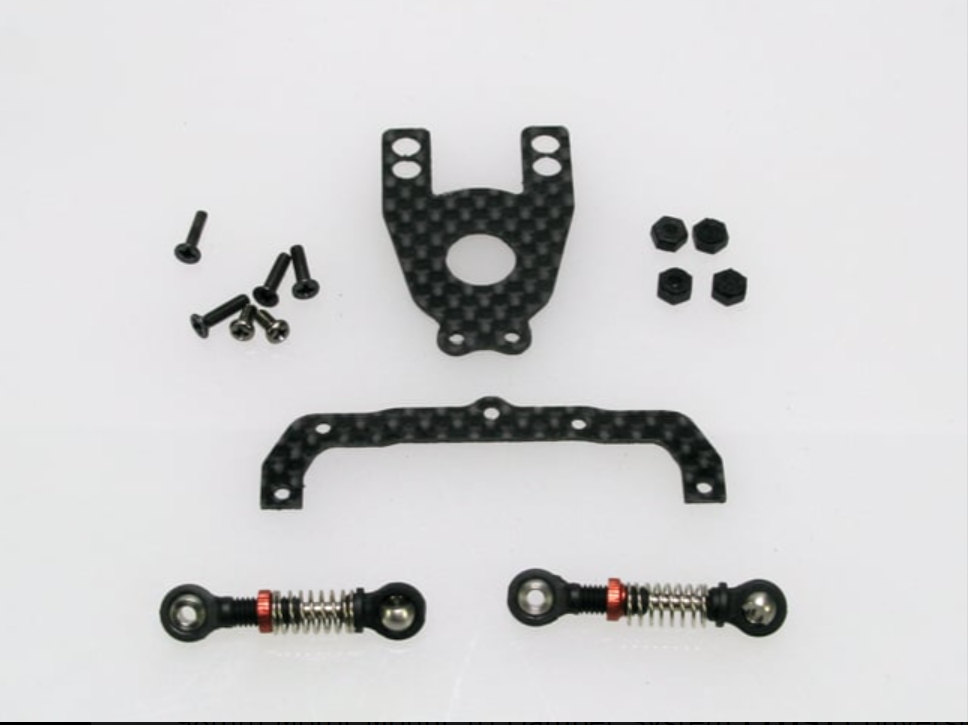 PN Racing MR2998C Mini-Z Tri Damper System 98mm Conversion Kit