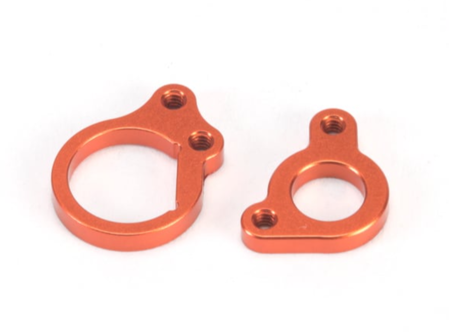 PN Racing MR3311D Mini-Z V4 94mm Motor Mount Plate for Kyosho Motor (Orange)