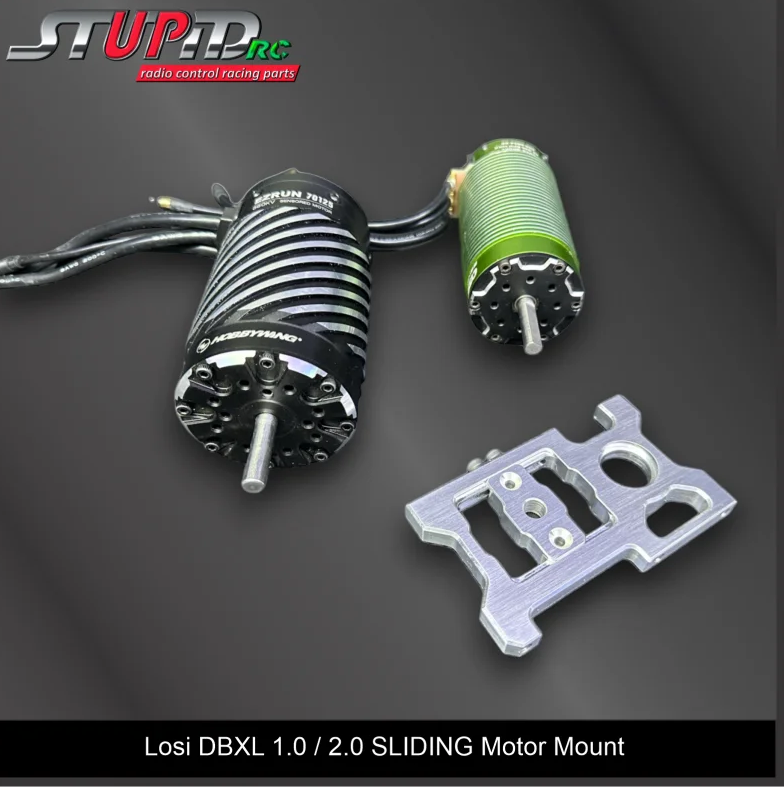STUPID RC Losi DBXL-E / DBXL-E 2.0 SLIDING Motor Mount / ESC Plate STP1223