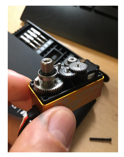 AGFRC B44DLM V2 25T Spline Metal Gear 15KG High Torque Low profile Digital DC Servo Motor