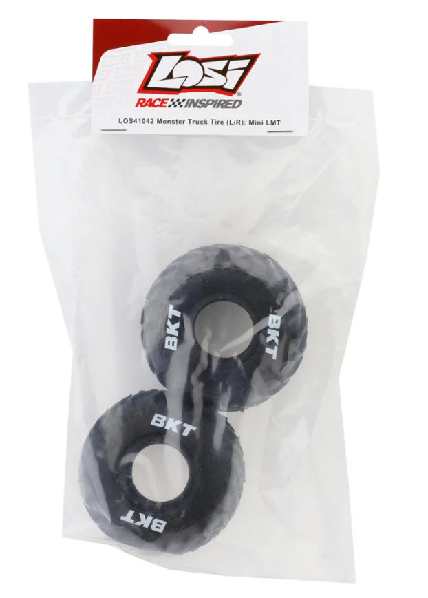 LOSI LOS41042 Monster Truck Tire (L/R): Mini LMT MINI DIGGER 1/18