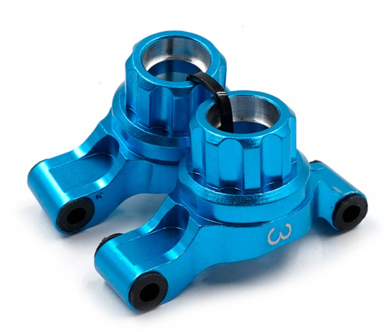 Yeah Racing TT02-007-3BU ALUMINUM REAR HUB/KNUCKLE ARM 3 DEGREE FOR TAMIYA TT02
