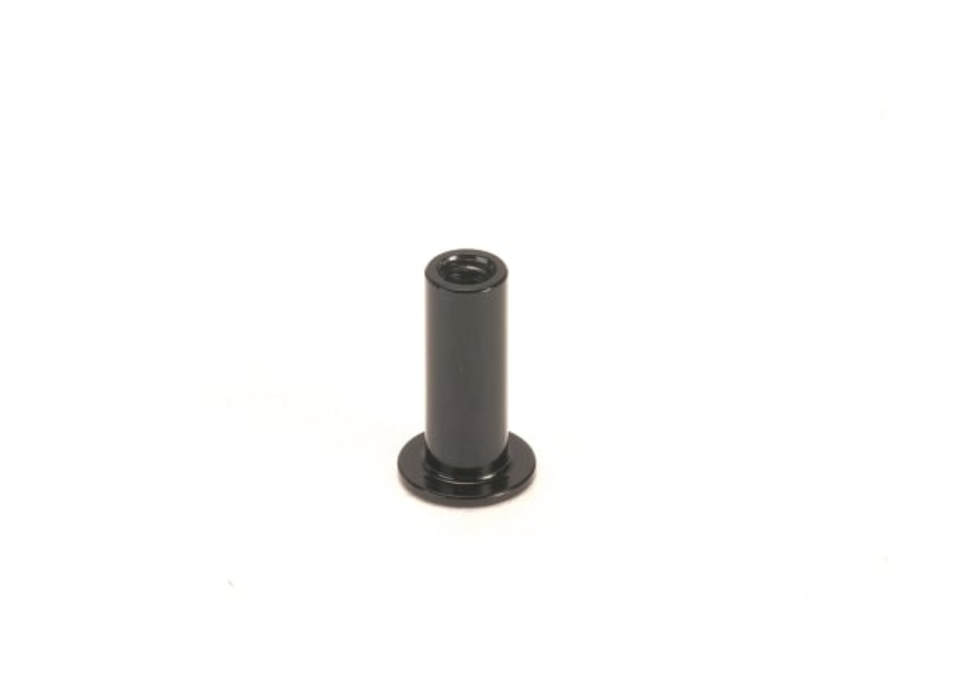 PN Racing MR2064k Flanged Aluminum Disk Damper Post - Black
