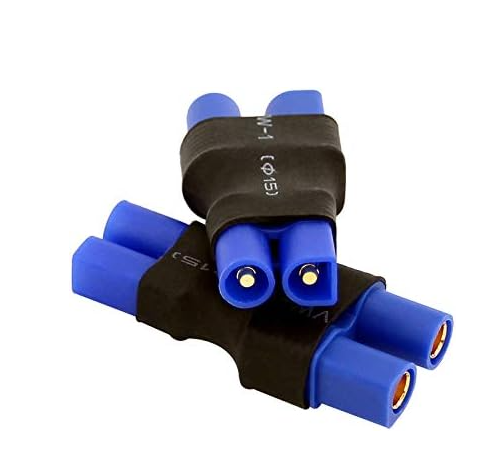 Island Hobby Nut Male EC2 to Female EC3 Connector