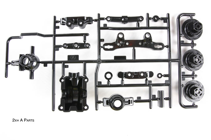 Tamiya 51527 Upright, for RC TT02 (A Parts)