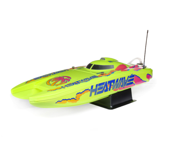 Pro Boat PRB08049T1 Blackjack 24" V2 Catamaran Brushless: RTR, Heat Wave Visual