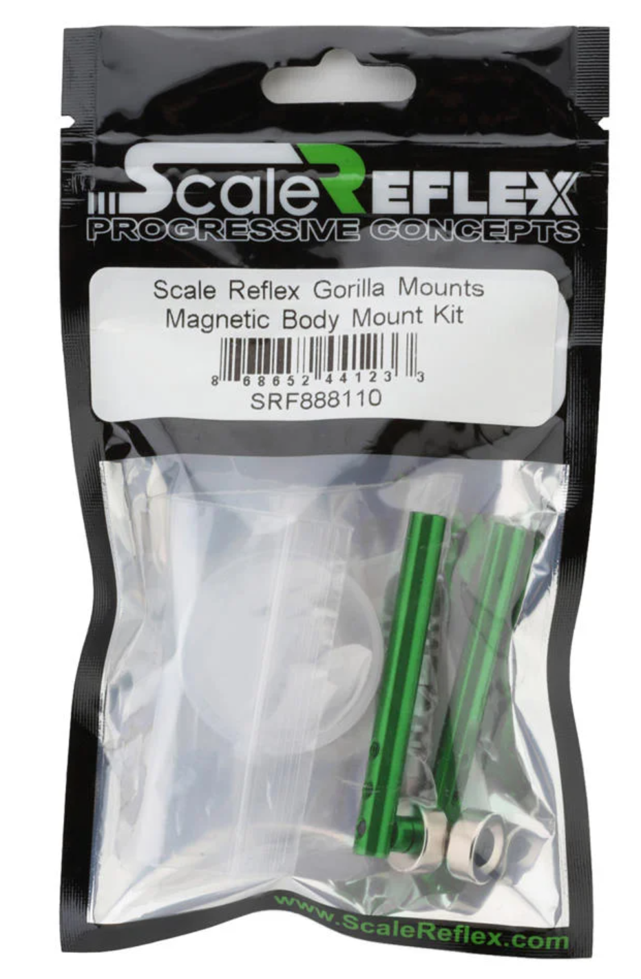 Scale Reflex SRF888177 Gorilla Mounts Magnetic Body Mount Kit (Green)
